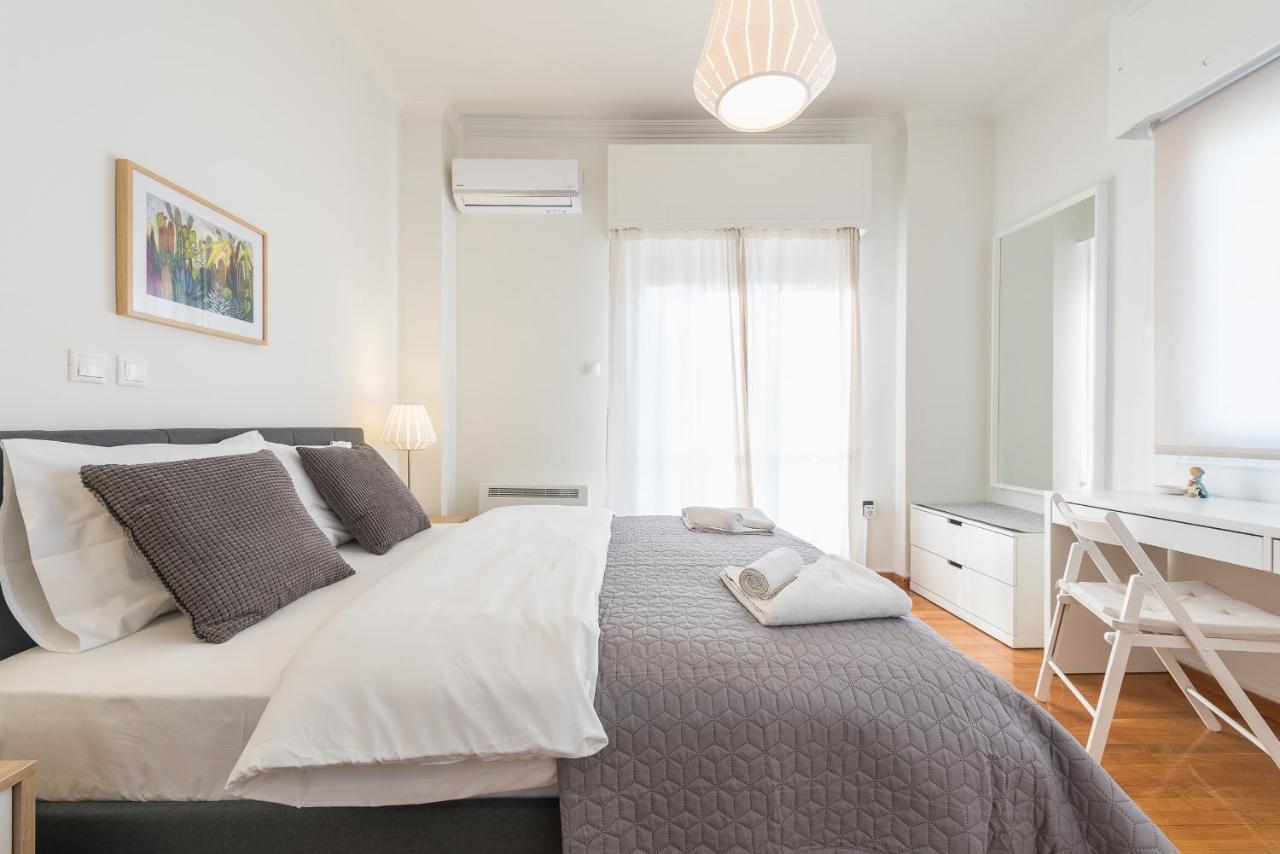 Cozy And Fresh Apt Close To Metro Athen Eksteriør bilde