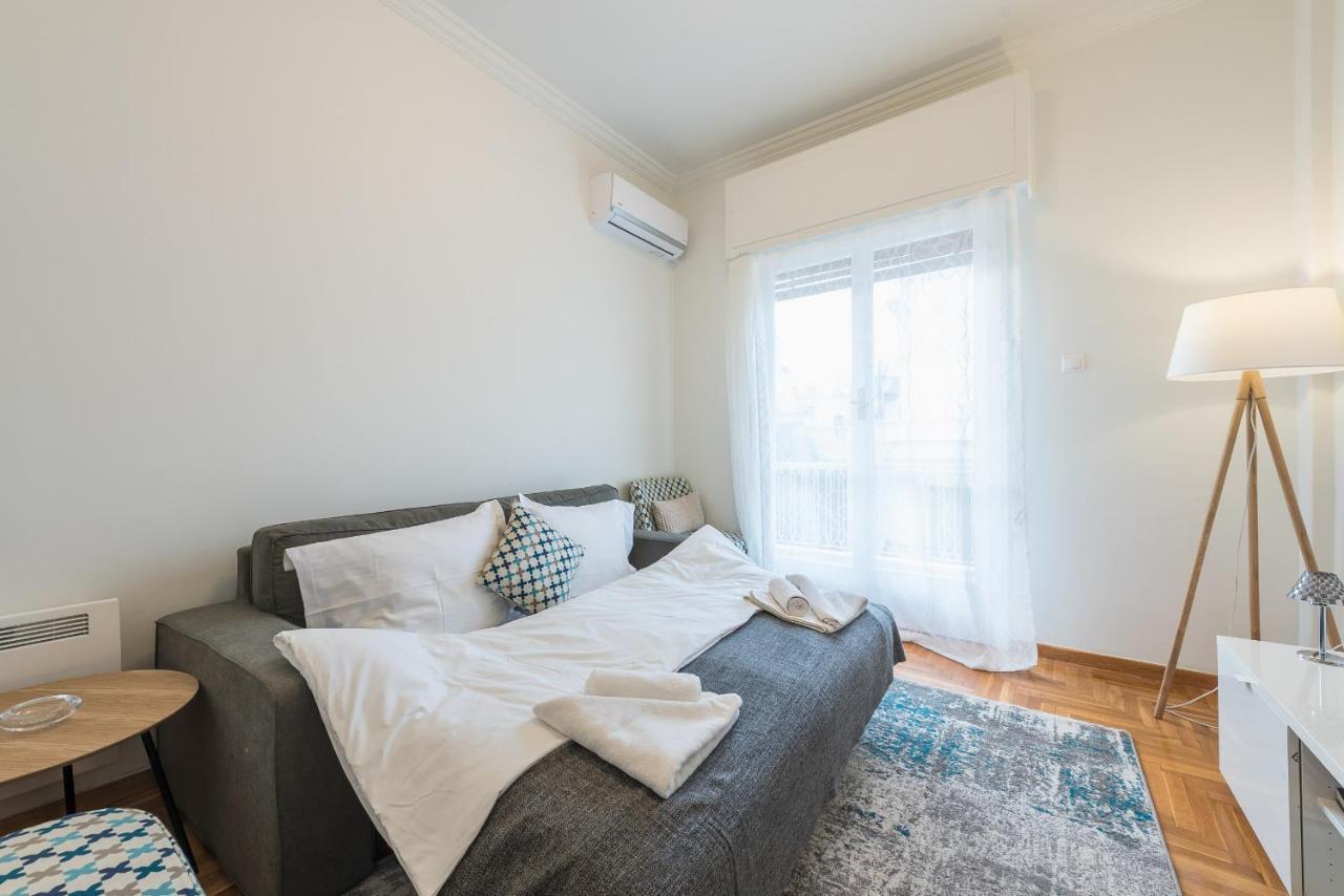 Cozy And Fresh Apt Close To Metro Athen Eksteriør bilde
