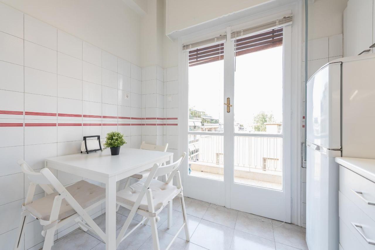 Cozy And Fresh Apt Close To Metro Athen Eksteriør bilde