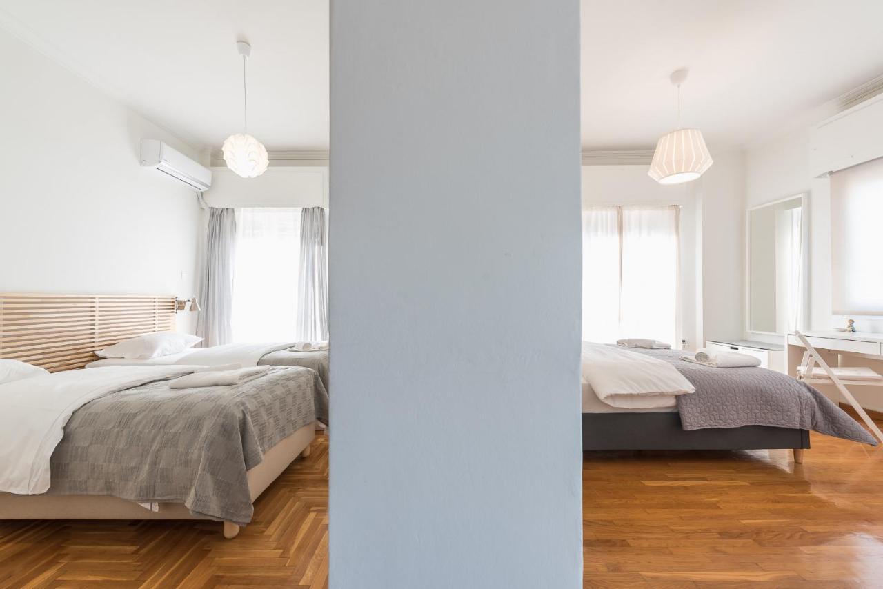 Cozy And Fresh Apt Close To Metro Athen Eksteriør bilde